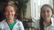 Matie Suver and Maegan Krifchin GO! St. Louis Pre-Race