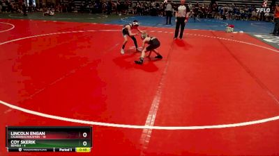 65 lbs Finals (8 Team) - Lincoln Engan, Caledonia/Houston vs Coy Skerik, Bemidji