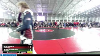 150 V Champ. Round 3 - Adreian Briceno, Millard V vs Royce Uhrig, Gunnison V