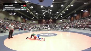 2A 113 lbs Cons. Round 2 - Bentlee Searle, South Summit vs James Eager, Parowan