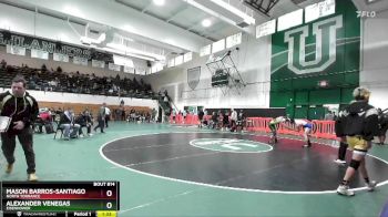 126 lbs Quarterfinal - Mason Barros-Santiago, North Torrance vs Alexander Venegas, Eisenhower