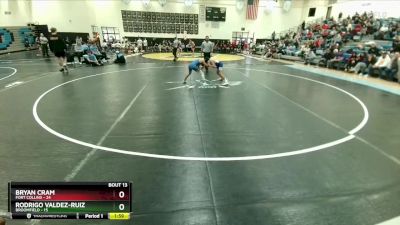 106 lbs Round 4 (10 Team) - Rodrigo Valdez-Ruiz, Broomfield vs Bryan Cram, Fort Collins