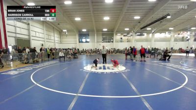 96 lbs Consi Of 16 #2 - Brian Jones, Tewksbury vs Harrison Carroll, Doughboys WC