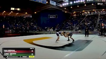 106 lbs 3rd Place Match - Max Berman, Germantown Academy vs Corey Brown, Mount St Joes