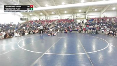 105 lbs 1st Place Match - Viliami Nau Rarick, Westlake vs Colton Van Fleet, Charger Wrestling Club