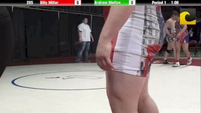 285 lbs 5th-place-match Billy Miller Ohio vs. Andrew Welton Pennsylvania