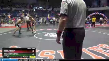 125 lbs Cons. Semi - Chase Siguenza, Tribe WC vs Isiah Harris, North Boone WC