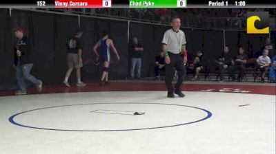 152 lbs 5th-place-match Chad Pyke Georgia vs. Vinny Corsaro Indiana