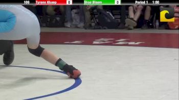 106 lbs 5th-place-match Tyrone Klump Pennsylvania vs. Shae Bloom Pennsylvania