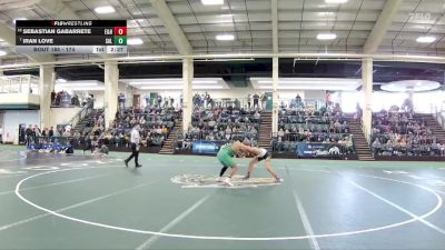 174 lbs Cons. Round 2 - Iran Love, Salem vs Sebastian Gabarrete, Emory & Henry