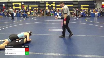 106 lbs Round Of 16 - Everly Harrell, Seneca Valley vs Kaila Gridiron, Lake Catholic-OH