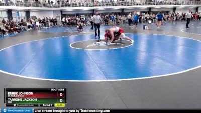 Elite 165 lbs Cons. Round 1 - Derek Johnson, St. Cloud State vs Tarrone Jackson, Coe