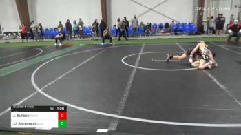 85 lbs Quarterfinal - Justin Bullock, Mount Olive vs Jack Abramson, Scorpions