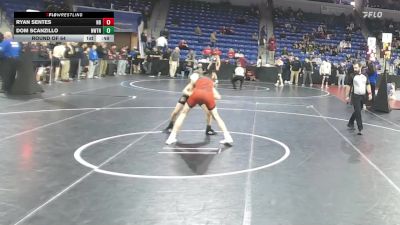 126 lbs Round Of 64 - Ryan Sentes, New Bedford vs Dom Scanzillo, Newton North