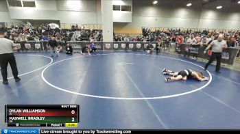 87 lbs Cons. Round 7 - Dylan Williamson, IA vs Maxwell Bradley, OK