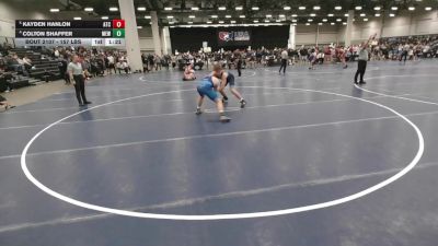 157 lbs Quarters - Kayden Hanlon, Aniciete Training Club vs Colton Shaffer, Moyer Elite Wrestling