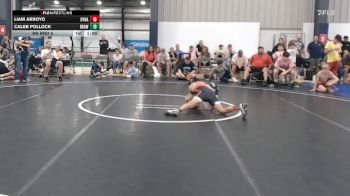 100 lbs Rr Rnd 6 - LIAM Arroyo, Dynasty Death Row - K8 vs Caleb Pollock, Brawler Elite - K8