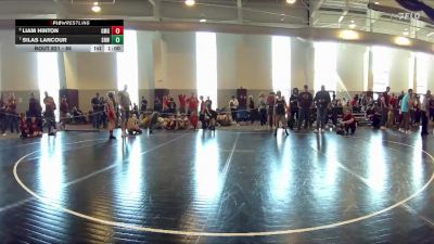 86 lbs Quarterfinal - Silas Lancour, Poquoson Athletic Association vs Liam Hinton, Gold Medal Grappling