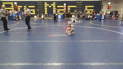 60.8-65 lbs Quarterfinal - Zyaireah Bledsoe, Washington vs Myla Kilgore, Sharpsville