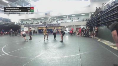 184 lbs Quarterfinal - Fazal Mohammad, Chabot College vs Jeremiah Mora, Modesto Junior College