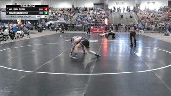 AA 190 lbs Champ. Round 1 - William Bush, Houston High School vs Arvin Otoukesh, Green Hill High School