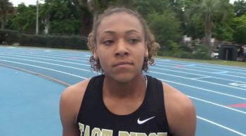Kaylin Whitney Only a Freshman, But Experienced After 11.54 100M Dash