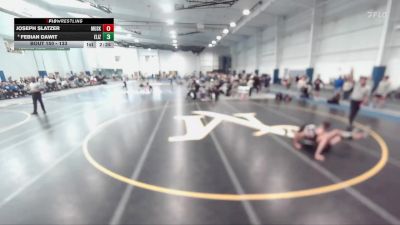 133 lbs Quarterfinal - Joseph Slatzer, Muskingum vs Febian Dawit, Elizabethtown