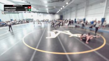 133 lbs Quarterfinal - Joseph Slatzer, Muskingum vs Febian Dawit, Elizabethtown