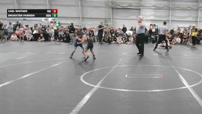 60 lbs Round 2 (4 Team) - Cael Whitner, Perrysburg WC vs Bronxten Parrish, Contenders WA Green