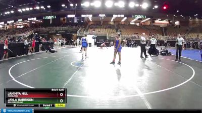 155 lbs Semifinal - Jayla Harrison, RPA Wrestling vs Jah`Mya Hill, Mainland