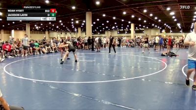 120 lbs Quarters & 3rd Wb (32 Team) - Noah Hyatt, BRAWL Black vs Jackson Lavin, Indiana Outlaws