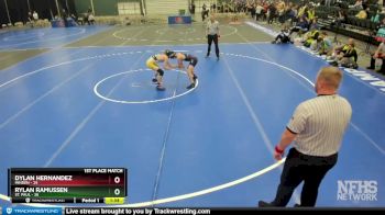 113 lbs Finals (8 Team) - Dylan Hernandez, Minden vs Rylan Ramussen, St. Paul