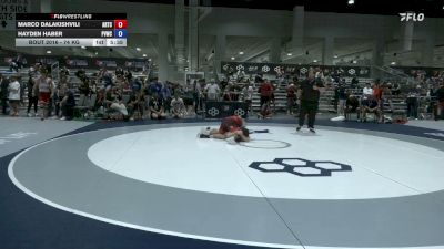 74 kg Cons. Rd Of 64 - Marco Dalakishvili, Arkansas Regional Training Center vs Hayden Haber, Purple Valley Wrestling Club