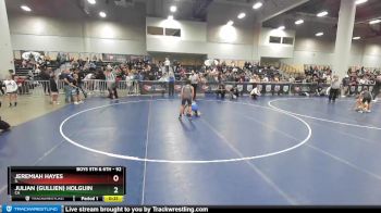 92 lbs Champ. Round 2 - Julian (Gullien) Holguin, CA vs Jeremiah Hayes, IL