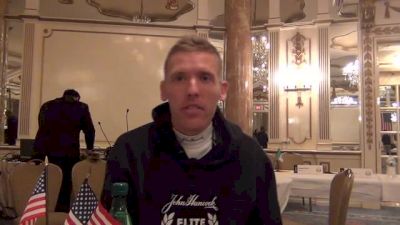 Who is coaching Jason Hartmann and what's in store for him after the 2013 Boston Marathon