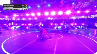 190 lbs Quarterfinal - Ian Easterling, Rocky Mountain HS vs Wudzie Zaato, No Team