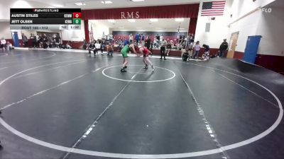 113 lbs Champ. Round 2 - Jett Olsen, Kelly Walsh vs Austin Stiles, Kemmerer