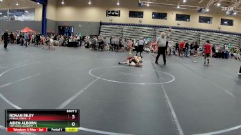 84 lbs Round 1 (8 Team) - Aiden Alborn, Top Dawg Academy vs Ronan Riley, PitBull Terps
