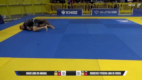 Roosevelt Pereira Lima De Sousa vs Hiago Lima Do Amaral 2025 Pan IBJJF Jiu-Jitsu No-Gi Championship
