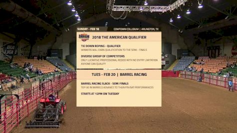 The American | Sunday, Feb. 18, Tie-Down Roping Qualifier, Short Go
