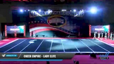 Cheer Empire - Lady Elite [2021 L4 Senior - D2 Day 2] 2021 ACP: Midwest World Bid National Championship