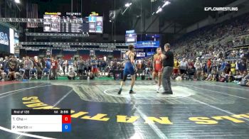 132 lbs Rnd Of 128 - Theodore Cha, Alaska vs Preston Martin, Kansas