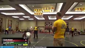 Round 1 (4 Team) - Clayton Lasko, Armory Blue vs Tyler Brown, Steel Valley Vouger