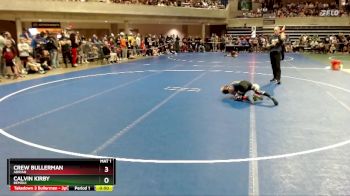 64 lbs Champ. Round 1 - Crew Bullerman, Adrian vs Calvin Kirby, Bemidji