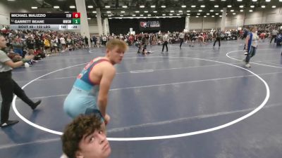 132 lbs Champ. Rd Of 32 - Garrett Beane, MO West Championship Wrestling Club vs Michael Malizzio, Team El1te Wrestling