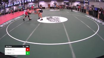 170A lbs 5th Place - Omer Barak, Lake Highland Prep vs Andrew Reall, Ponaganset