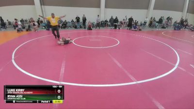 59 lbs Semifinal - Luke Kirby, Apex Grappling Academy vs Ryan Assi, Spartan Mat Club