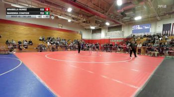 100 lbs Consolation - Arabella Nunez, Plymouth vs Makenna Comtois, Pelham