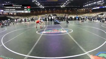 144 lbs Cons. Round 3 - Gage Ahysen, Archbishop Rummel vs Christopher McKeel, Middleburg