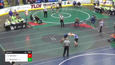 172 lbs Round Of 64 - Cayne Schadel, Tri Valley vs Landon Nickerson, Corry